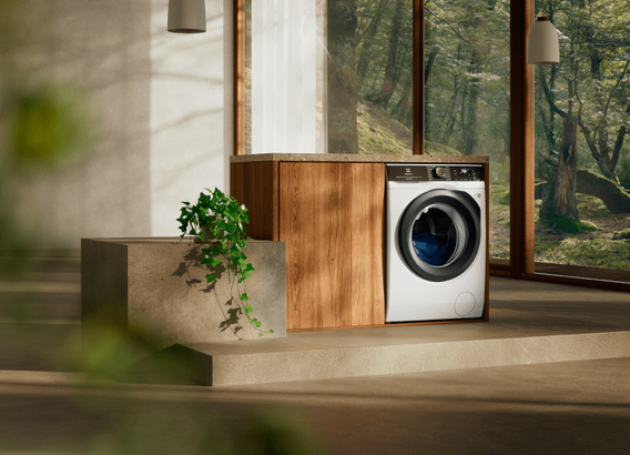 Home appliances in lifestyle environment.