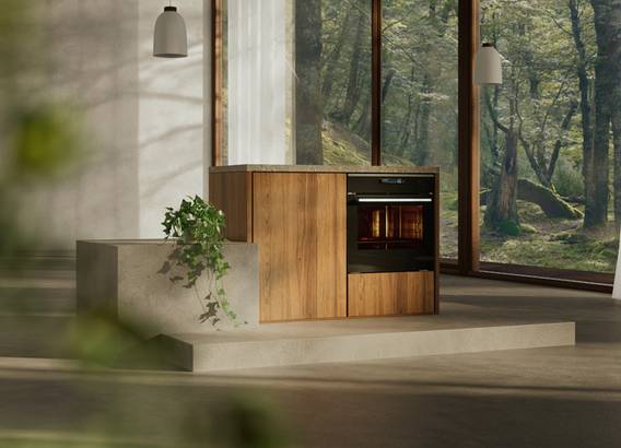 Steamer in einer natürlichen Umgebung